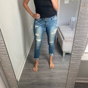 JUST USA RIPPED JEANS